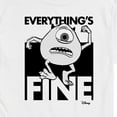 thumbnail image 3 of Monsters Inc. - Everythings Fine  - Men's Short Sleeve Graphic T-Shirt, 3 of 5