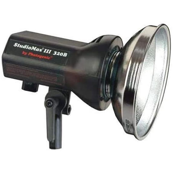 Photogenic AKC320-2Q2 320WS Constant Color Monolight with Reflector & Flashtube for StudioMax III AC&DC with C412C&ESR