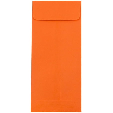 UPC: 0609722705882 | JAM #11 Policy Envelopes  4.5×10.4  Orange  25/Pack
