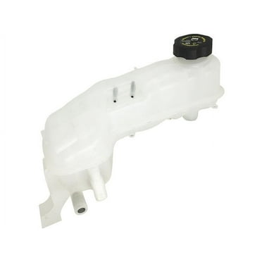Coolant Overflow Expansion Reservoir Tank with Cap - Compatible with 1997 - 1998 Chevy Malibu 2.4L 4-Cylinder, 3.1L V6