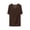 #279-Coffee, variant on Womens Short Sleeve Shirts Plus Size V Neck Solid Color Soft Modal Blend Casual Tops