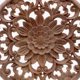 thumbnail image 5 of Tallado de flores, tallado, redondo, madera, apliques, figura, 5 of 5