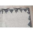 thumbnail image 2 of EORC MI01IV8X10 Hand-Knotted Wool Berber Moroccan area rug Rug, 8.3 x 10.5, Ivory Area Rug, 2 of 5