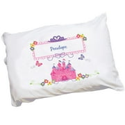 Personalized Princess Castle Pillowcase