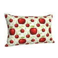 thumbnail image 2 of Kll Fruit Apples Pillow Covers Envelope Closure,Super Soft And Cozy Fuzzy Fleece Pillow Case Cover 16"X24", 2 of 9