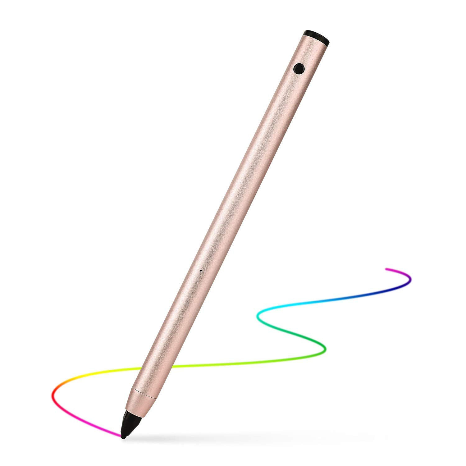 Active Stylus Pen Fine Tip Active Capacitive Stylus for Touch Screen 1.9mm Ultra Fine Tip Compatibility iPhone/iPad/Android and Touchscreen Devices Rechargeable Digital Pen