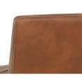 thumbnail image 6 of Sunpan Spyros 26" Modern Faux Leather Counter Stool in Tobacco Tan, 6 of 6