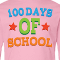 thumbnail image 4 of Inktastic 100 Days of School Long Sleeve Youth T-Shirt, 4 of 5