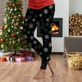 thumbnail image 2 of adviicd High Waisted Christmas Leggings for Women - Long Length Buttery Soft Yoga Pants for Workout Athletic (Black, M), 2 of 4