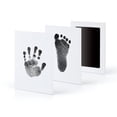 thumbnail image 1 of LEEYNEER Newborn Baby DIY Hand And Footprint Kit Ink Pads Photo Frame Handprint Toddlers Souvenir Accessories Safe Clean Baby Shower Gift, 1 of 5