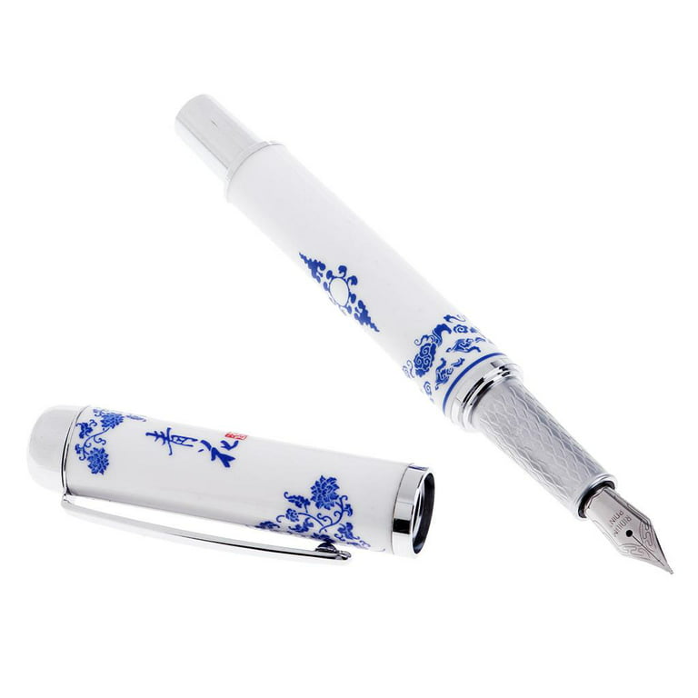 Office Supply Snowhite Liquid Ink Pen Disposable Fountain Pens, Medium  Point, Blue Ink Pen, Pack of 12 - China Office Supply, Fountain Pen