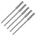 thumbnail image 3 of brocas para martillo rotatorio de 160 mm de longitud, 2 flautas, autocentrantes, con punta de carburo, para ladrillo, piedra y hormigón, 6 mm/0,24 pulgadas., 3 of 14