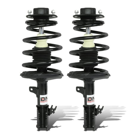 Front Right Springs - For 1997 to 2001 Camry Left / Right Front Fully Assembled Shock / Strut + Coil Spring Suspension