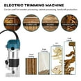 thumbnail image 4 of Hemousy Professional Woodworking Router with 6-Speed & 15 Router Bits Router Trigger for Extended, 4 of 9