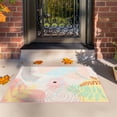 thumbnail image 5 of Ultrug Boho Vintage Rugs Non Slip Area Rug Soft Carpet for Living Room Bedroom Home Decor Office,2'x3',Pink, 5 of 6