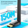 thumbnail image 2 of Adaptador USB 5.4 Compatible Con Dientes Dongle Inalámbrico Gratuito para PC Azul, 2 of 8