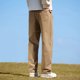 thumbnail image 4 of Pantalones casuales rectos para exteriores de color caqui nuevos para hombre de primavera de 2024, pantalones elegantes y cómodos de tejido microelástico de algodón para hombre, 4 of 5