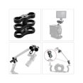 thumbnail image 1 of 1" Ball Clamp Butterfly Clip Arm Dual Holder Mount for Underwater Photography Diving Light System for GoPro Action Camera Flashlight Arms System, 1 of 5