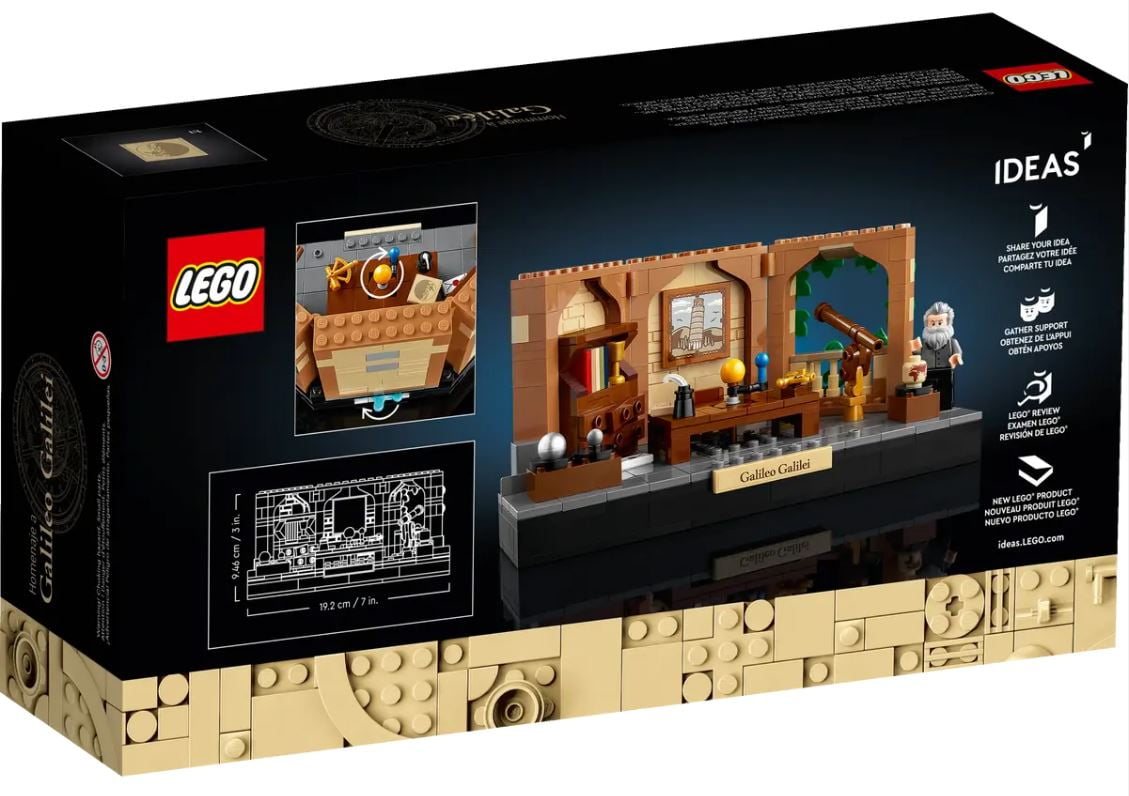 LEGO Ideas Tribute to Galileo Galilei GWP Set (40595)