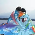 thumbnail image 7 of My Lit-Tle Pony Fleece Blanket Super Soft Cozy Throw Blanket Fuzzy Comfy Flannel Blanket Warm Plush Blankets And Throws For Couch, Sofa, Bed 40"X30", 7 of 7