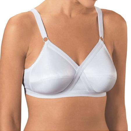 

Women’s Wireless Cross and Shape Bra 2-Pack White 34C