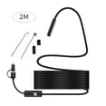 thumbnail image 2 of Endoscope Camera 7mm HD Inspection Camera IP67 inspection camera; waterproof inspection Waterproof USB 6LEDs Endoscope for Phone Computer, 2m, 2 of 7