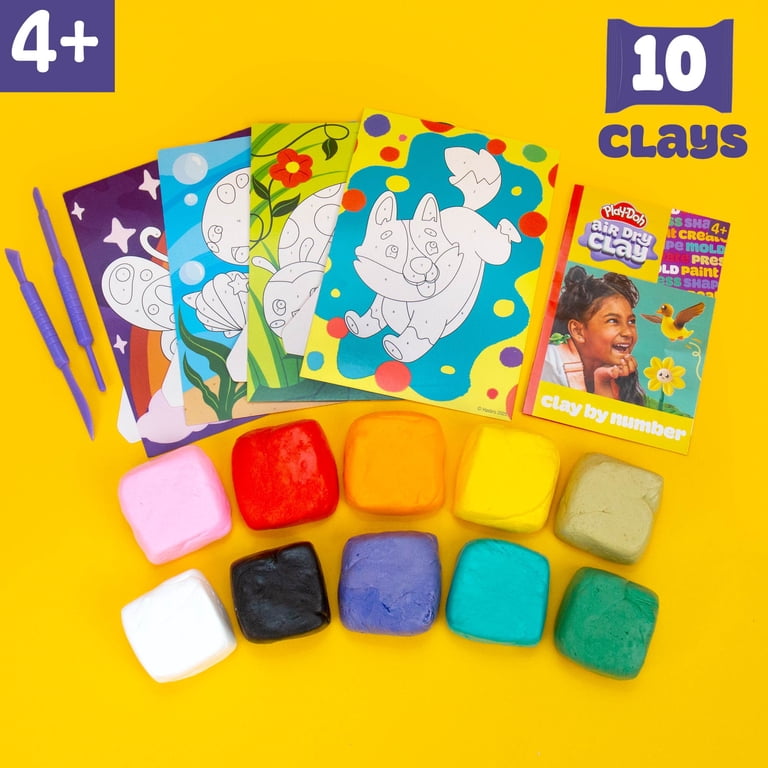 Play-Doh Air Dry Clay By Number Studio photo 5