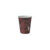 Solo Cup 378SI-0041 8 oz. Bistro Single Sided Poly Paper Hot Cups - 1 Pack (50 Cups)