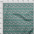 thumbnail image 2 of oneOone Georgette Viscose Tissu Imprimé Floral & Triangle BTY 42 Pouces de Large, 2 of 4