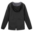 thumbnail image 2 of Columbia Waterproof Women's Sleeker Fabric Rain Jacket (Black2, Small), 2 of 4