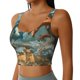 thumbnail image 2 of Fotbe Red Blue Dragon Battle Epic Sujetador Deportivo Largo sin Aros para Mujer con Almohadillas y Soporte Medio, Transpirable y Absorbente, Camiseta Tipo Chaleco o Tank Top-XX-Large, 2 of 8