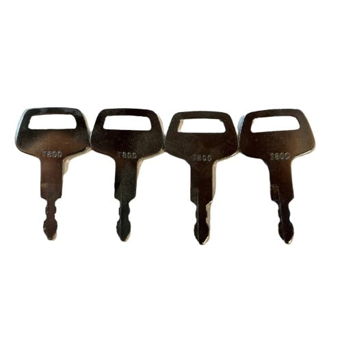 4 Pack 69# 26322-42311 T800 Ingition Keys for Tcm Various Wheel Loaders