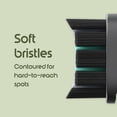 thumbnail image 6 of quip Ultra Lite Sonic Toothbrush Timed Electric Toothbrush with Case 15x More Plaque Removal EasyClick Brush Pod 3 Intensities 30 Day Battery Life Charge Ash, 6 of 11
