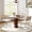 White, variant on LOGYAT Modern Dining Chairs Set of 2, Rattan Cane Back Kitchen Chair with Chrome Metal Base, Mid Century Dinning Room Chairs, Upholstered Boucle Seat, White