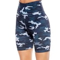 thumbnail image 2 of safuny Women's Slim Yoga Shorts Legging Athletic Casual Workout Running Sports Trousers Holiday Summer Leopard Clearance High Waisted Comfy Stretch Pants Teen Girls Camouflage M, 2 of 6