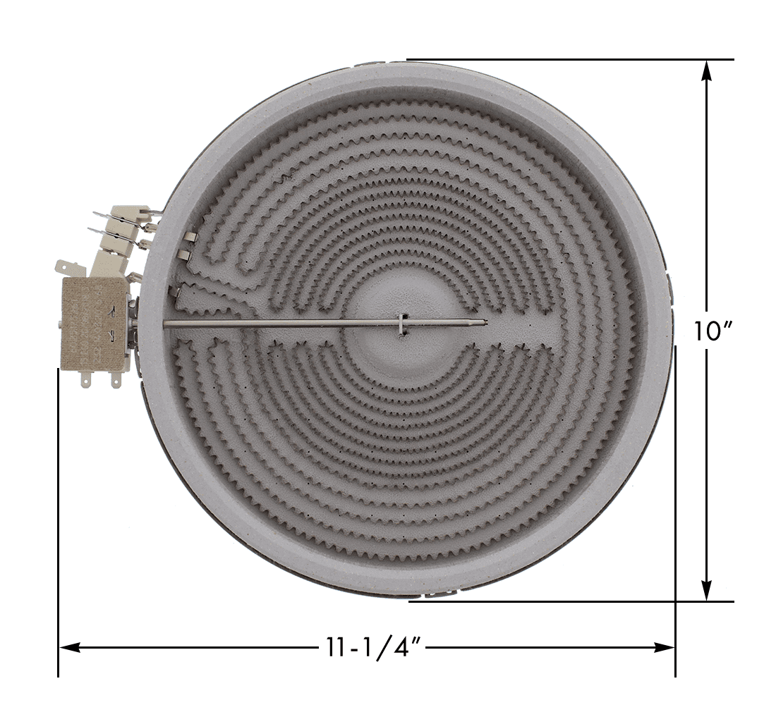 RS975D25 Range Dual Radiant Surface Element Replaces 316555800, WPW10275049