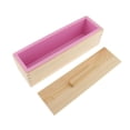thumbnail image 1 of 42 / Rectángulo Jabón De Silicona De Pan Caja De Inicio Herramienta De Fabricación De Bricolaje Rosado jinwen moldes de jabón de silicona pan, 1 of 8