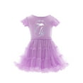 thumbnail image 2 of Rolling Stones Toddler Girl Iridescent Graphic Tiered Tutu Dress, Sizes 12M- 5T, 2 of 7