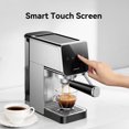 thumbnail image 3 of Xiaomi Semi-automatic Espresso Machine 20Bar, Small Coffee Maker 14in Wide for Espresso and Cappuccino, Compact Coffee Machine with Milk Frother 0.9L Removable Water Tank for Home Office Single Serve, 3 of 7