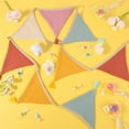 thumbnail image 6 of Garland Bunting Flags Pennant Banner, 2.5 m Bunting Fabric, Bunting Outdoor Home Decorations, Garden Party Holiday Birthday Wedding Garland Decorations, 6 of 6