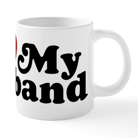CafePress - Luvhusband72 - 20 Oz White Ceramic Mega Mug