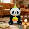 thumbnail image 5 of Meggemo Gift Cute Birthday Panda Plush Toy - Soft Sleep Companion Pillow and Adorable Doll, Perfect for Celebrations and Comfortable Play, 5 of 6