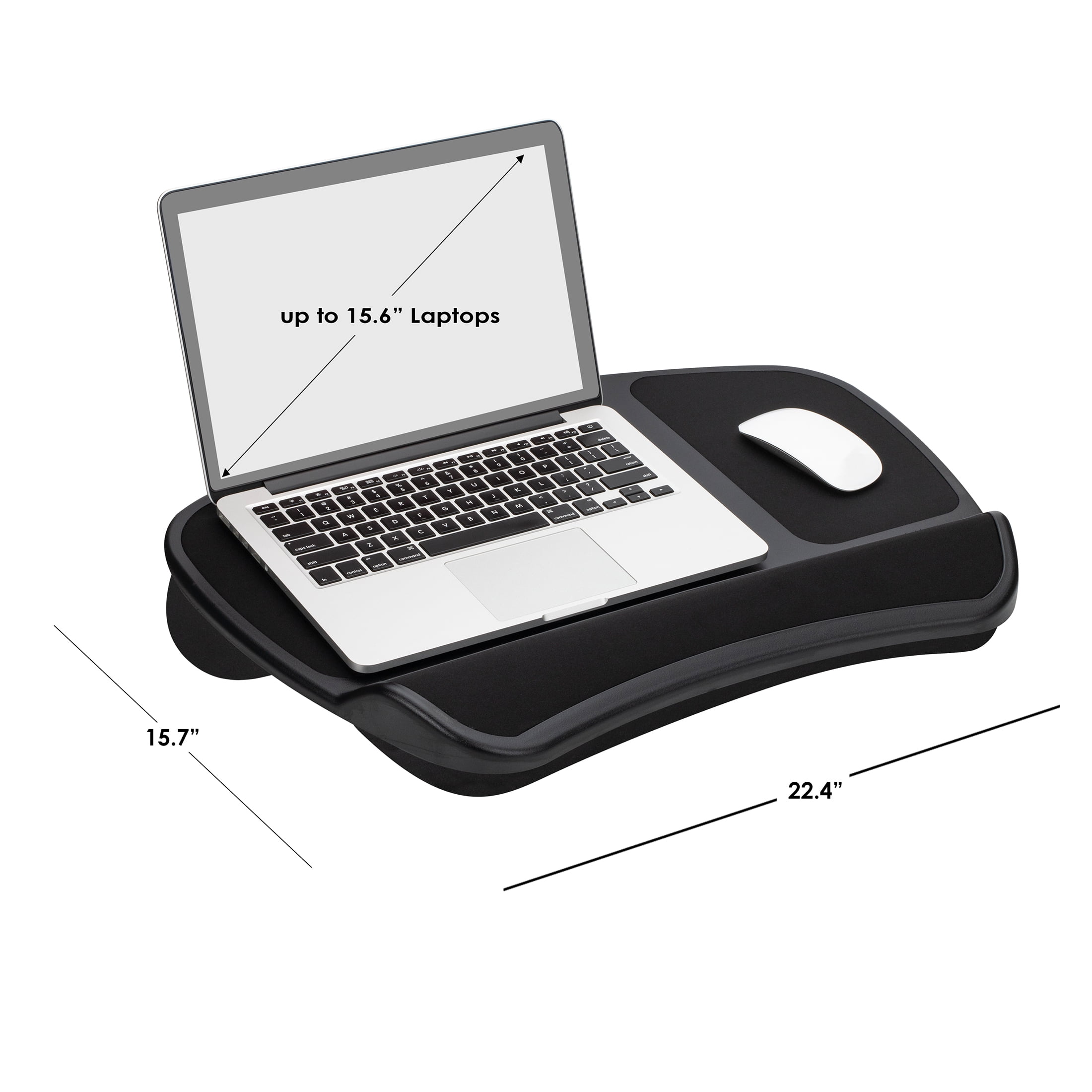 Buy LapGear Laptop Lap Desk for up to 15.6 Laptops, Black Online at