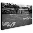 thumbnail image 2 of Trademark Fine Art "Paris Bonjour Merci" Canvas Art by Yale Gurney, 2 of 3