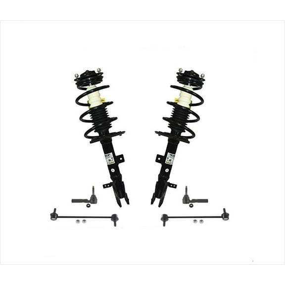 Front Spring Struts   Outer Tie Rods   Sway Bar Links for 07-12 Dodge Caliber