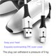 thumbnail image 2 of Cable De Carga Con Mango De Juego Suave Usb De 2 Metros De Largo Cable De Carga Duradero Flexible Con Borde De Silicona Para Mango De Juego Ps5 Guardurnaity EL008446-00, 2 of 6