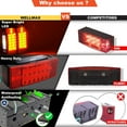 Wellmax 12V LED Trailer Tail Light Kit, Waterproof & DOT Approved for Boats & Utility Marine