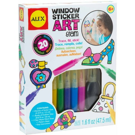 Photo 1 of Alex Toys Artist Studio Window Sticker Art, Glam