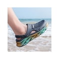 thumbnail image 4 of SIMANLAN Garden Clogs Shoes for Women Men Beach Sandals Summer Slip on Shoes Gray 9, 4 of 9