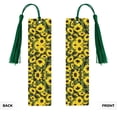 thumbnail image 2 of Kdxio Sunflowers In Vintage Print Metal Tassel Bookmarks,Perfect Gift for Art Lovers and Bookworms Metal Bookmarks for Women, 2 of 8